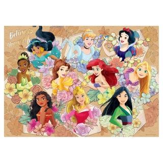 【HUNDRED PICTURES 百耘圖】Disney Princess公主10拼圖520片(迪士尼)