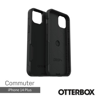 【OtterBox】iPhone 14 Plus 6.7吋 Commuter 通勤者系列保護殼(黑)