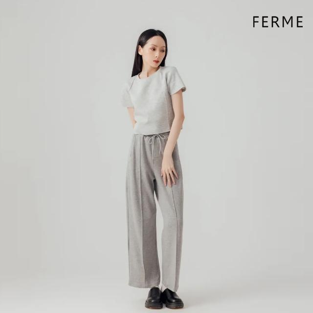 【CORBAN】FERME 上衣 中性立體壓線短上衣 女款 3色 FTTS029