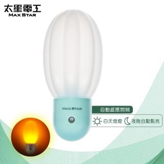 【太星電工】光之寶LED仙人掌自動小夜燈(ZG805)