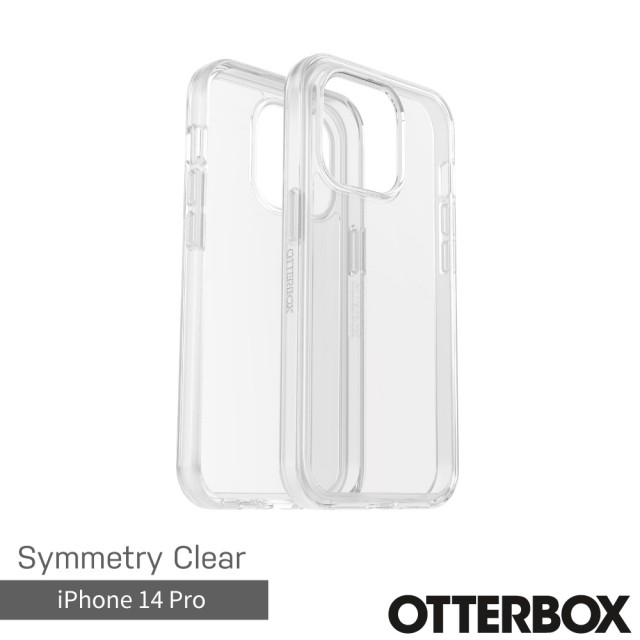 【OtterBox】iPhone 14 Pro 6.1吋 Symmetry 炫彩透明保護殼(透明)