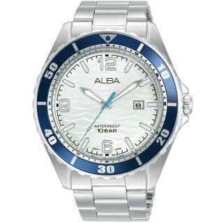 【ALBA】雅柏 Active 運動風 潮流時尚手錶 母親節(AG8N53X1/VJ32-X339S)