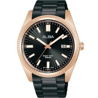 【ALBA】雅柏 Prestige 簡約三針 時尚腕錶-42.2mm雙色(VJ42-X353SD/AS9T56X1)