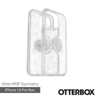 【OtterBox】iPhone 14 Pro Max 6.7吋 Symmetry 炫彩透明泡泡騷保護殼(花卉)