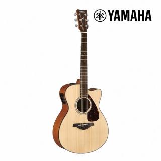 【Yamaha 山葉音樂】FSX820C NT 原木色 面單板 小桶身 電木吉他(原廠公司貨 商品保固有保障 附配件)