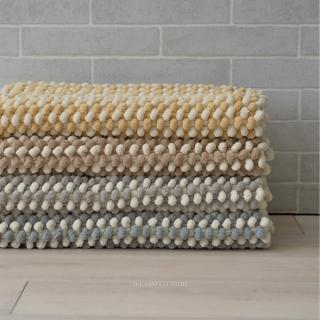 【微糖花植間】舒適感手工編織地毯地墊(吸水地墊/廚房桌墊/浴室地毯)