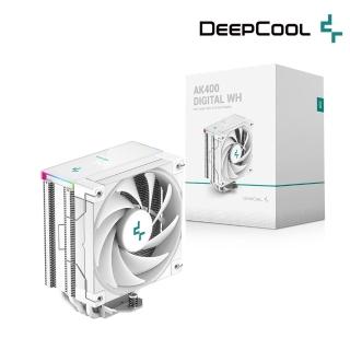 【DeepCool】九州風神 AK400 DIGITAL WH CPU散熱器