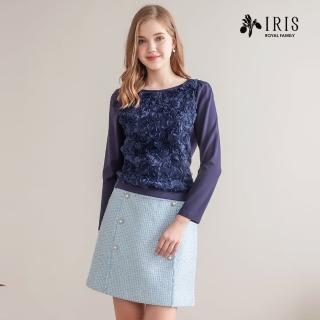 【IRIS 艾莉詩】典雅玫瑰棉質上衣-3色(36960)