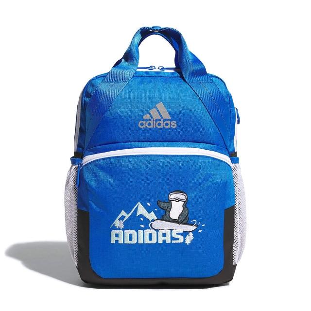 【adidas 愛迪達】KIDS LK 2WAY BP 男款  藍色  透氣 舒適 肩背 運動 休閒 後背包 IK4816