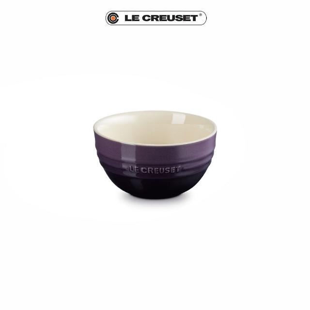 【Le Creuset】瓷器韓式飯碗(葡萄紫)