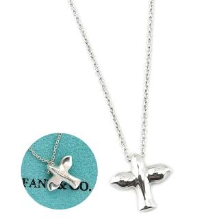 【Tiffany&Co. 蒂芙尼】925純銀-迷你和平鴿墜飾女用頸鍊項鍊(展示品)