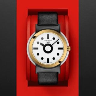 【TISSOT 天梭 官方授權】HERITAGE MEMPHIS 孟菲斯時尚腕錶 禮物推薦 畢業禮物(T1344102701100)