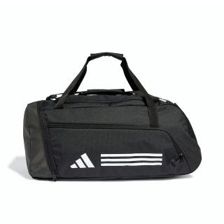 【adidas 愛迪達】TR DUFFLE M 男款 黑色 手提包 健身包 運動包 旅行袋 IP9863