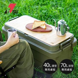 【日本RISU】TRUNK CARGO二代收納箱專用桌板-淺型40L/深型70L專用(收納箱桌板/收納箱蓋板/收納箱頂板)