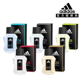 【adidas 愛迪達】男性淡香水 50ml(原廠公司貨)