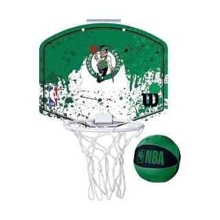 【WILSON】NBA 迷你籃板 21 賽爾蒂克隊-含小球-幼兒 兒童籃球 綠黑白(WTBA1302BOS)