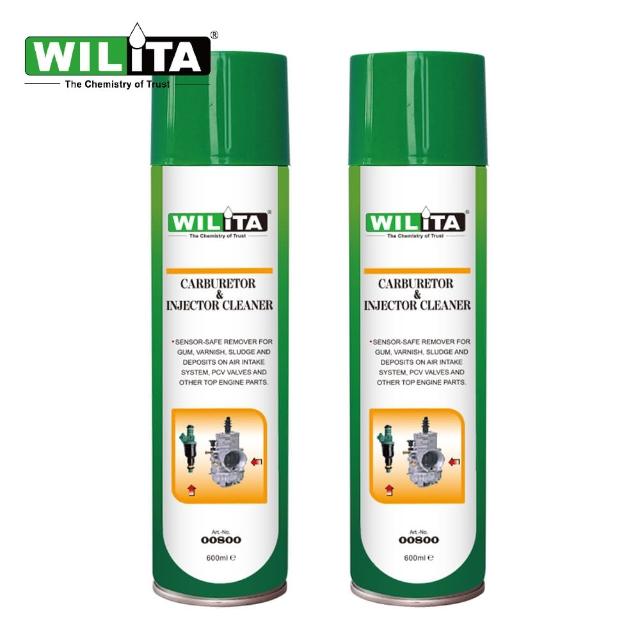 【WILITA 威力特】化油清潔劑 節氣門 噴射系統適用 600ml(2入)