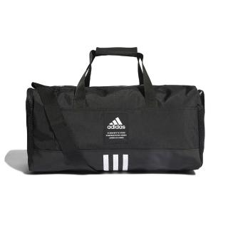 【adidas 愛迪達】4athlts Duf M 男款 黑色 健身包 旅行袋 行李袋 HC7272
