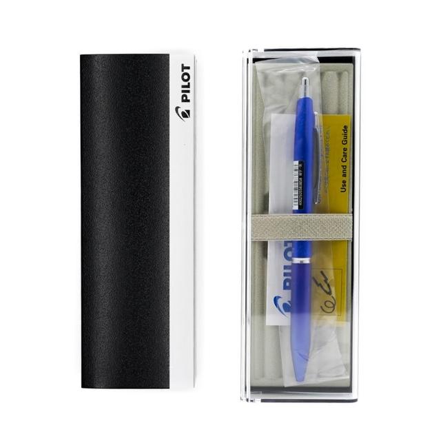 【ZEBRA 斑馬牌】SARASA GRAND 復古黑金屬筆+PILOT Acro1000 0.7mm金屬藍色輕油筆(中性筆 原子筆 辦公用品)