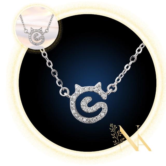 【NANA】娜娜 可愛貓星人鑲鑽項鍊 NA091909(項鍊)