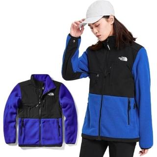 【The North Face】ICON 熱賣款_經典耐磨排汗透氣保暖刷毛外套夾克_亞洲版型(496U-CZ6 藍 V)