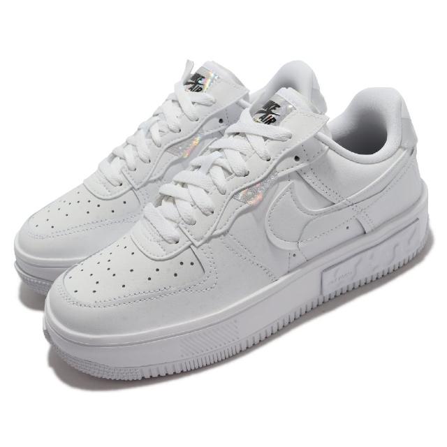 NIKE 耐吉】休閒鞋Air Force 1 Fontanka 女鞋React緩震皮革拼接穿搭