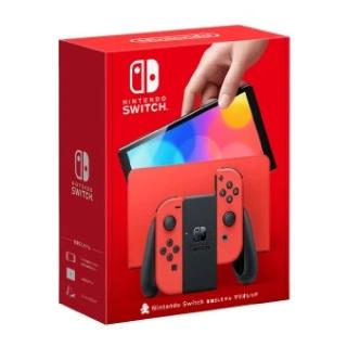 【Nintendo 任天堂】Switch OLED款式 亮麗紅主機(台灣公司貨)