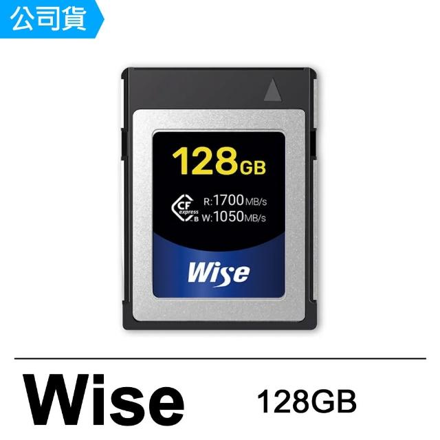 【Wise 裕拓】128GB CFexpress Type B 高速記憶卡(公司貨)
