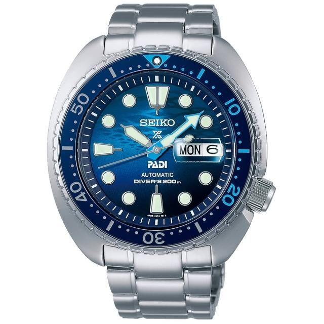【SEIKO】Prospex PADI 海龜特別版200米潛水機械錶(4R36-06Z0F)