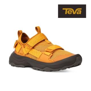 【TEVA】男護趾涼鞋 水陸兩棲護趾運動涼鞋/雨鞋/水鞋 Outflow Universal 原廠(紋理向日葵-TV1141030TTSN)