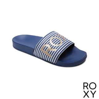 【ROXY】女款 女鞋 懶人拖鞋 SLIPPY II(海軍藍)