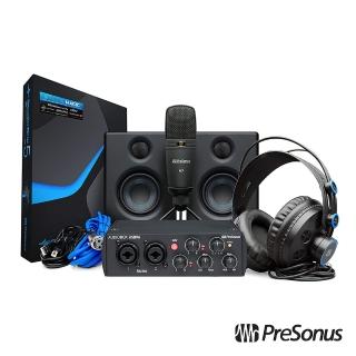 【Presonus】AudioBox 96 Studio Ultimate Bundle 錄音終極套組-黑 25週年紀念版(公司貨)