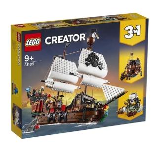 【LEGO 樂高】創意大師Creator系列-海盜船-1264pcs(31109)