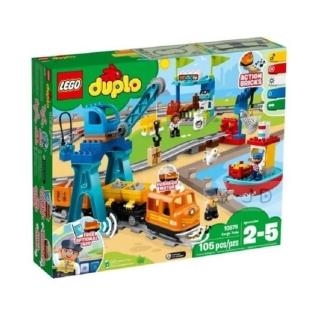 【LEGO 樂高】Duplo 得寶系列-貨運列車(10875)