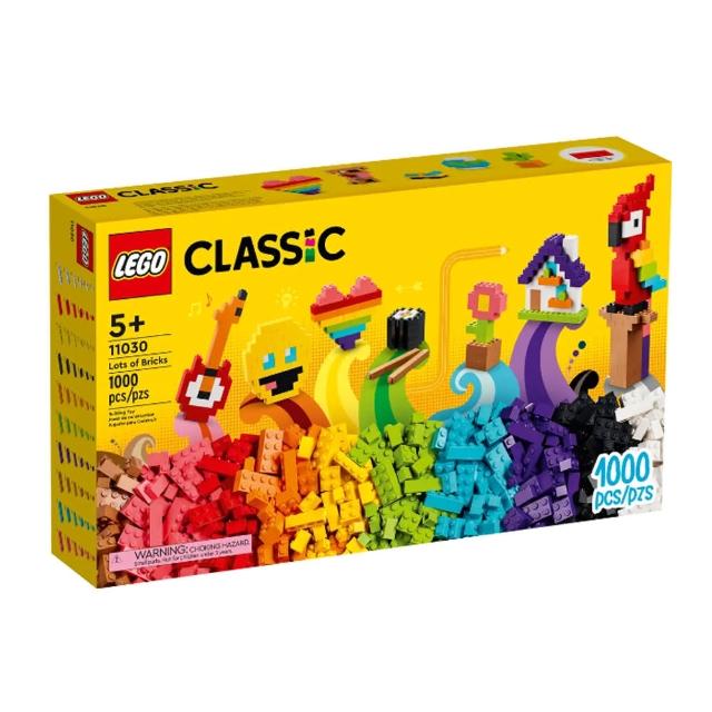 【LEGO 樂高】Classic 經典顆粒 - 精彩積木盒(11030)