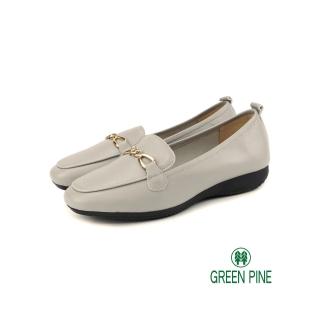 【GREEN PINE】優雅小姐樂福鞋灰色(00330086)