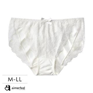 【aimerfeel】淑女 Mix&Match☆ 三角內褲-米白色(959021-OW)