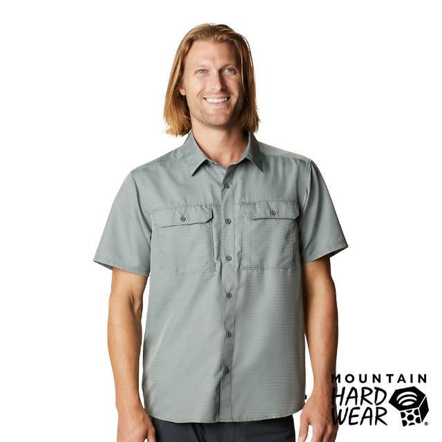 【Mountain Hardwear】Canyon Short Sleeve Shirt 防曬輕量襯衫 深灰 男款 #1648771