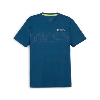 【PUMA官方旗艦】慢跑系列Run Fav圖樣短袖T恤 男性 52500321
