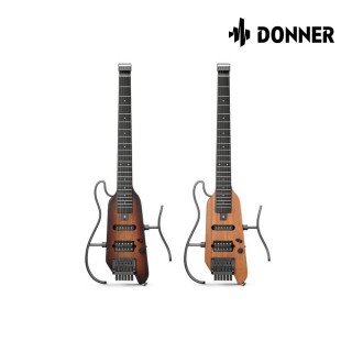 【DONNER】HUSH-X 便攜式靜音電吉他｜兩種顏色款式｜旅行電吉他(原廠公司貨 品質保證)
