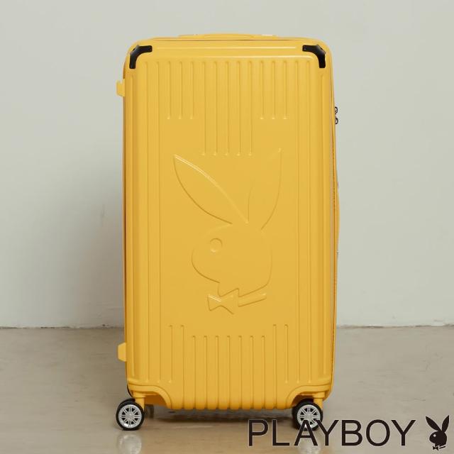 【PLAYBOY】拉桿箱-29吋 拉桿箱系列(黃色)
