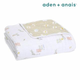 【aden+anais】生肖款經典四層紗厚毯(玉兔迎春/飛龍在天)