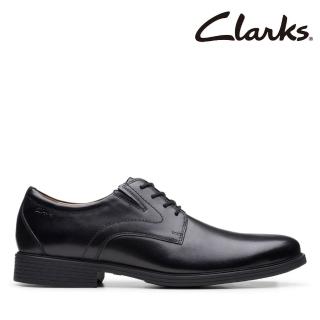 【Clarks】男鞋 Whiddon Plain 寬楦設計素面德比鞋 皮鞋(CLM52918D)