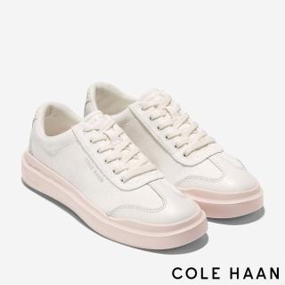 【Cole Haan】GP RALLY CANVAS TTOE SNEAKER 帆布休閒運動鞋 女鞋(白鷺鷥-W27509)