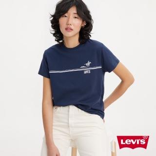 【LEVIS 官方旗艦】女款 短袖Tee恤 / 美式圖案 人氣新品 A2226-0076