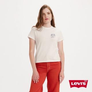 【LEVIS 官方旗艦】女款 短袖Tee恤 / 美式雙面圖案 人氣新品 A2226-0072