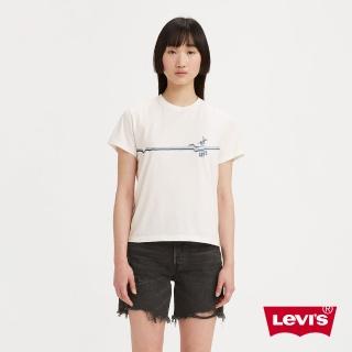 【LEVIS 官方旗艦】女款 短袖Tee恤 / 美式圖案 人氣新品 A2226-0069