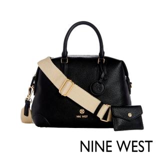【NINE WEST】BRICE梯型手提包-黑色(137906)
