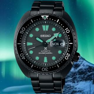 【SEIKO 精工】PROSPEX系列 黑潮夜視 200米潛水機械腕錶 SK034(4R36-06Z0SD / SRPK43K1)