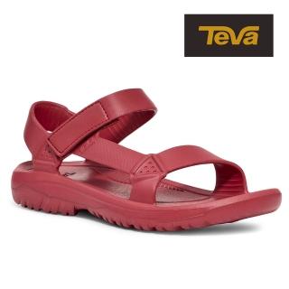 【TEVA】男輕量涼鞋 水陸運動涼鞋/雨鞋/水鞋 Hurricane Drift 原廠(磚紅色-TV1124073BRIK)